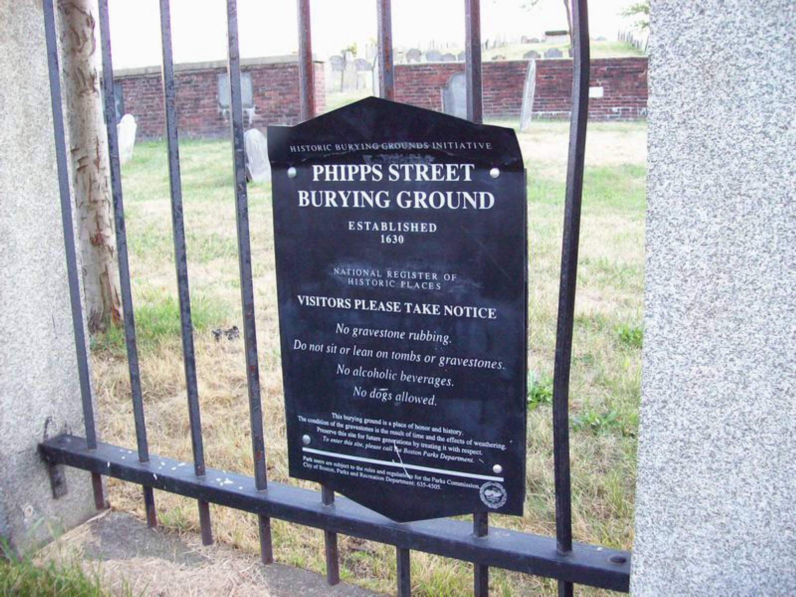 Phipps Street Burying Ground